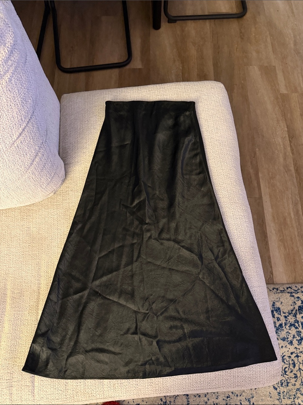 Aritzia Barton Classic Black A-Line Skirt